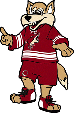 Phoenix Coyotes 2003-2007 Mascot Logo fabric transfer
